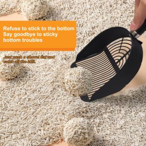 Alternative view of DUSTNIX Universal Metal Cat Litter Scoop with Holder – Heavy-Duty Scooper Storage Caddy, Contains 6 Rolls of Cat Litter Bags